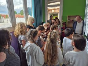 Intervention à l'école Ferry Rouvroy 2025